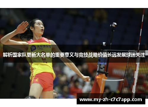 解析国家队更新大名单的重要意义与竞技战略价值长远发展球迷关注 解析国家队更新大名单的重要意义与竞技战略价值长远发展球迷关注